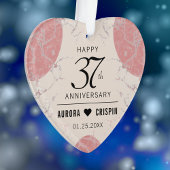 Elegante 37e bruiloft van albast ornament