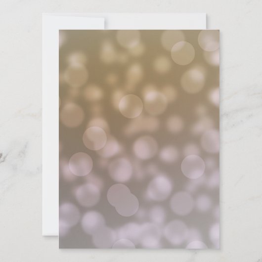 Elégante 40e Invitation pour elle (Dos)