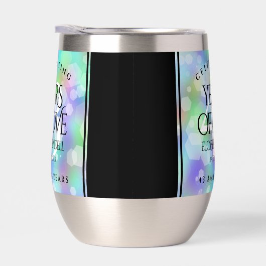 Élégante 43ème anniversaire du Mariage Opal (Droite)