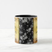 Élégante 50ème Anniversaire de Mariage d'or Mug ma (Centre)