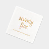 Élégante 75e anniversaire de la modernité d'huile  (Gauche)