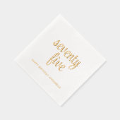 Élégante 75e anniversaire de la modernité d'huile  (Droite)