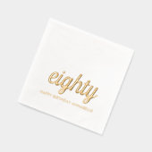 Élégante 80e anniversaire de la moderne de l'huile (Gauche)