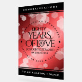 Elégante 80ème anniversaire du Mariage de Ruby (Angle)