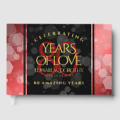 Elégante 80ème anniversaire du Mariage de Ruby (Recto)