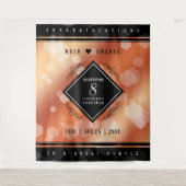 Elegante 8e bronzen huwelijksjubileum wandkleed (Voorkant)