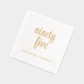 Élégante 95e anniversaire de la modernité de l'hui (Gauche)