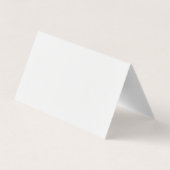 Elegante aangepaste foto begrafenisherdenking visitekaartjes (Achterkant)