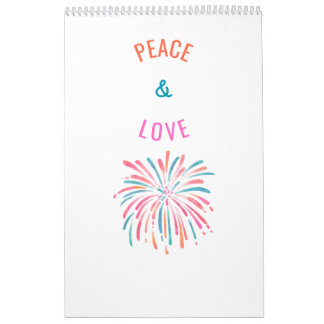 Elegante aangepaste fotokalender kalender