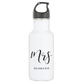 Elegante aangepaste Mrs. Waterfles (Voorkant)
