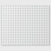 Elegante aangepaste Sjabloon Upload uw bedrijf Log Cadeaupapier (Vlak)