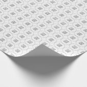 Elegante aangepaste Sjabloon Upload uw bedrijf Log Cadeaupapier (Hoek)