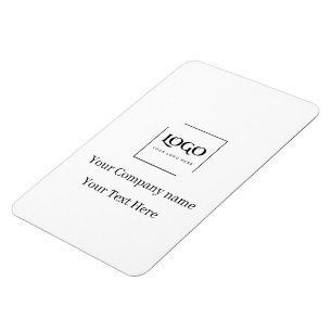 Elegante aangepaste sjabloon voor uw logo magneet