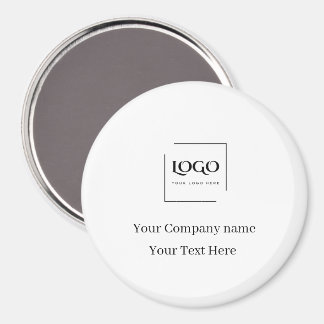 Elegante aangepaste sjabloon voor uw logo magneet