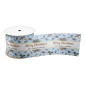 Elegante aangepaste Waterverf kerstbloem Lint (Spoel)
