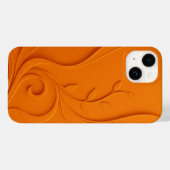 Elegante Abstracte Bloem Case-Mate iPhone Case (Achterkant (horizontaal))
