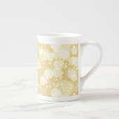 Elegante Abstracte Champagne Bubbles Mok (Rechts)