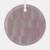  Elegante Abstracte Mooie Achtergrond Glas Ornament (Voorkant)