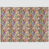 Elegante Abstracte Oyster Shell Patroon Decoupage Tissuepapier (Voorkant)