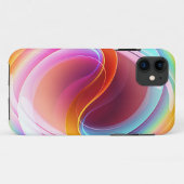 ELEGANTE ABSTRACTE PSYCHEDELISCHE KUNST Case-Mate iPhone CASE (Achterkant (horizontaal))