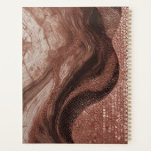 Elegante Abstracte Schildering Planner (Achterkant)