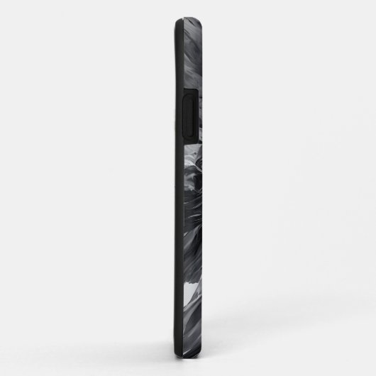 Elegante Abstracte vlam en rook Case-Mate iPhone Case (Achterkant/rechts)