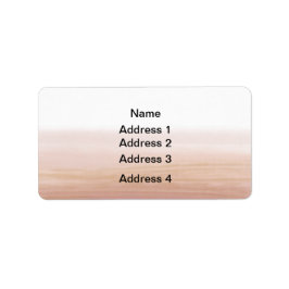 Elegante adresstickers etiket
