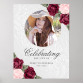 Élégante Affiche de bienvenue commémorative de la  (Devant)