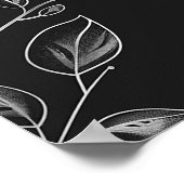 Élégante Affiche de bienvenue du 25e anniversaire  (Coin)