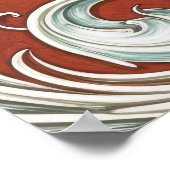 Élégante Affiche de bienvenue Mariage Art Nouveau (Coin)