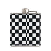 Elegante Alice in Wonderland Konijn Heupfles (Achterkant)