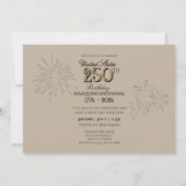 Elegante Amerikaanse 250ste verjaardag NYC Gold Fi Kaart (Achterkant)