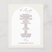 Elegante Anemone Arch Wedding (Achterkant)