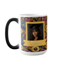 Elegante Anemoonprint Kleindochter Afstuderen