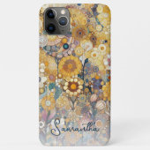 Elegante Antiek Art Nouveau stijl Bloemenstijl Case-Mate iPhone Case (Achterkant)