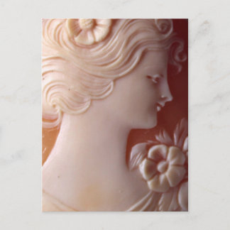 Elegante  Antiek cameo Briefkaart