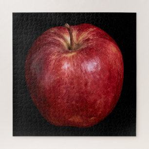 Elegante Appelcollectie op Zwart Legpuzzel