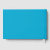 Elégante Aqua Blue Foil encourage à 70 ans (Verso)