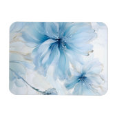 Elegante Aquarelle Bloesem Waterverf Magneet (Horizontaal)