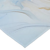 Elegante Aquarelle Bloesem Waterverf Tafelkleed (Gekanteld)