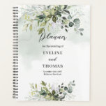 Elégante aquarelle botanique vert eucalyptus or<br><div class="desc">Planifier un mariage peut être un mélange d'excitation et de détails accablants, c'est pourquoi l'Elégant Aquarelle Botanique Vert Eucalyptus Gold Planner pour mariages vient comme une respiration sereine de l'air frais. Son design botanique délicat apporte une touche de nature et d'élégance à chaque page, ce qui rend le processus de...</div>
