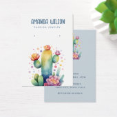 Elégante aquarelle Cactus écran d'oreille (Bureau)