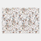 Elégante aquarelle Feuilles Berries Floral (Devant 2)