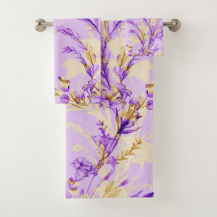 Elégante aquarelle fleurie décorative attirant l'o