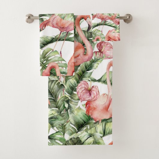 Elégante aquarelle fleurie décorative attirant l'o (En situation)