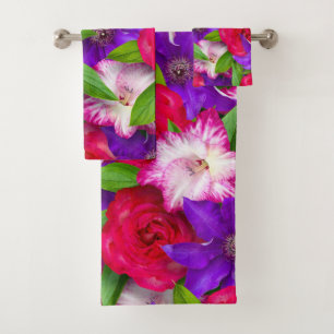 Elégante aquarelle fleurie décorative attirant l'o