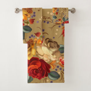 Elégante aquarelle fleurie décorative attirant l'o