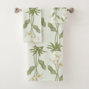 Elégante aquarelle fleurie décorative attirant l'o