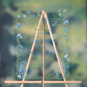 Elégante Aquarelle Fleurs sauvages BIENVENUE Maria (Neutre)