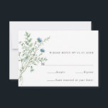 Elégante aquarelle Fleurs sauvages mariage RSVP<br><div class="desc">Cet élégant mariage RSVP propose de beaux fleurs sauvages d'aquarelle peints à la main,  disposés en bouquet,  parfaits pour le printemps,  l'été ou les mariages de automne. Pour une personnalisation plus avancée de cette conception,  cliquez sur le BOUTON OUTIL DESIGN BLEU ci-dessus ! Des articles correspondants sont également disponibles.</div>